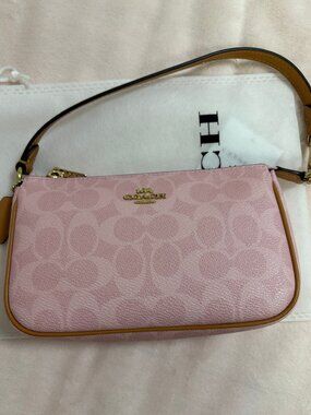 COACH Nolita 19 Cherry Blossom Pink Clutch Bag